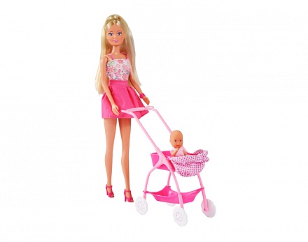Кукла Штеффи 29 см. с ребёнком 5 см. 